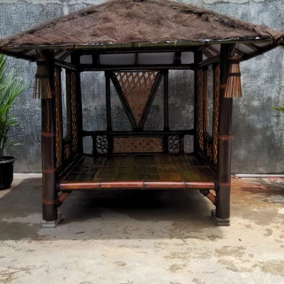 jasa pembuatan gazebo saung bambu 5